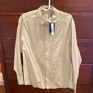 Brand new w tags, XL Elie Tahari Button Down